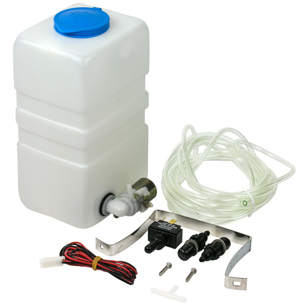 Sea-Dog Windshield Washer Kit Complete - Plastic 414900-3